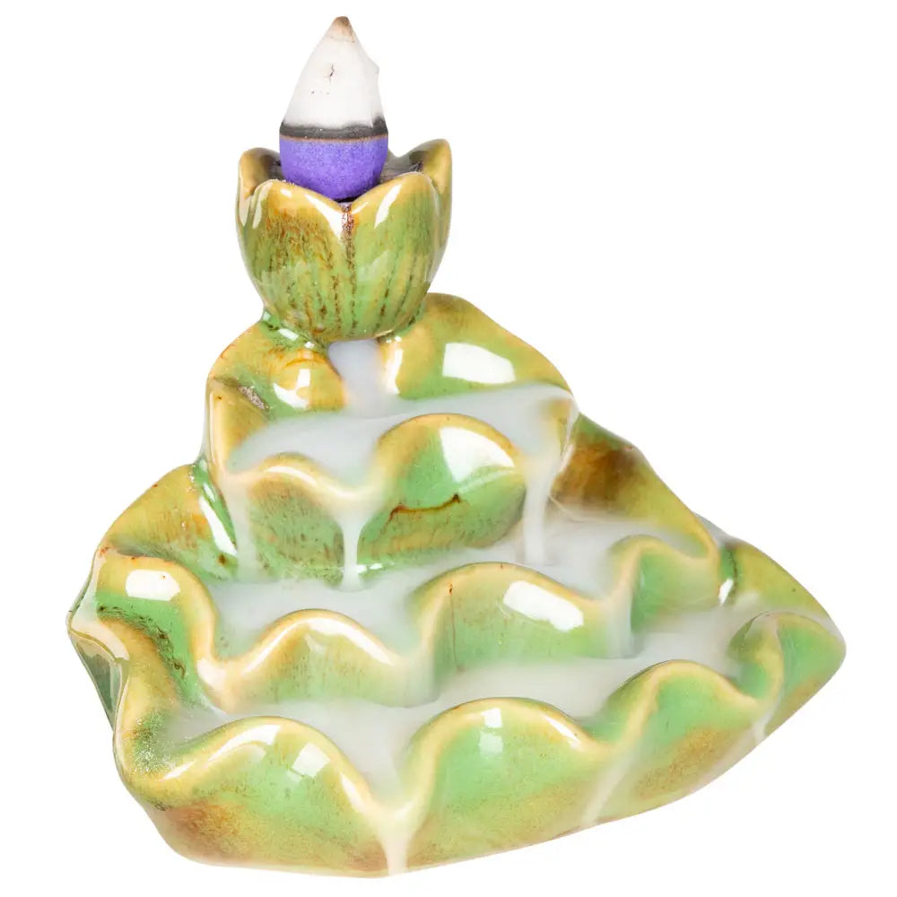 Lotus Backflow Incense Cone Burner