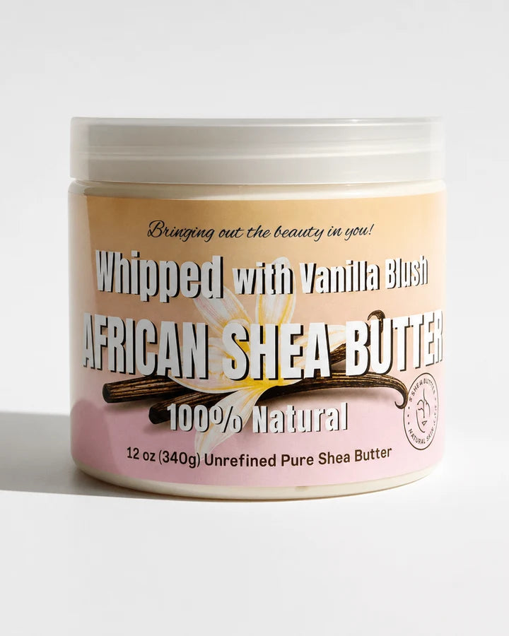 Whipped Shea Butter - Vanilla Blush 12oz