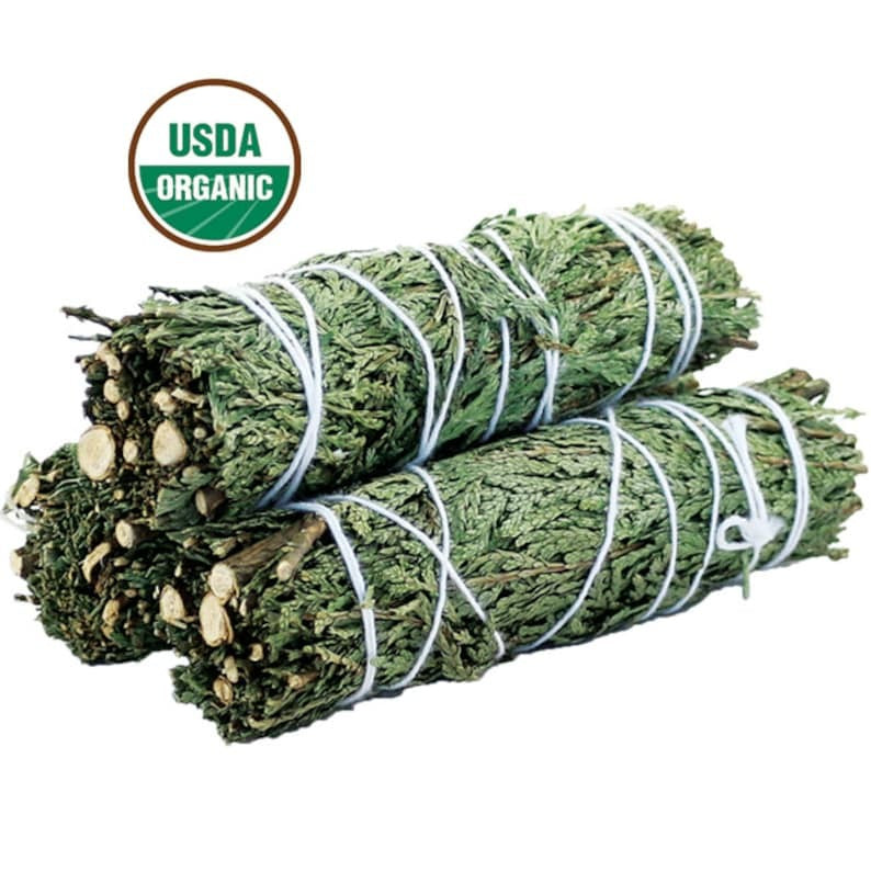 Cedar Smudge 4 inches
