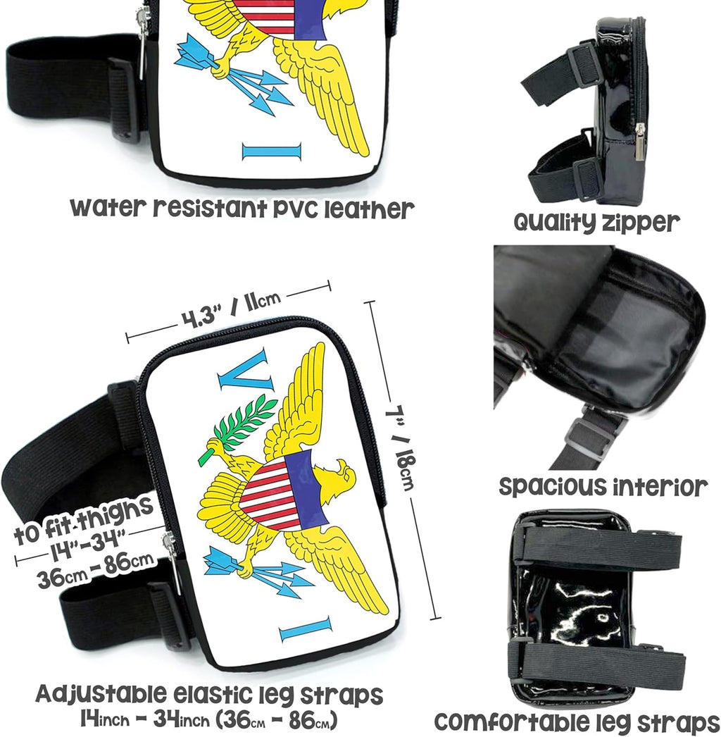 Caribbean Flag Arm/Thigh Bag