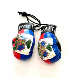 Caribbean Flag Car Boxing Gloves