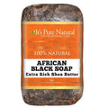 100% African Black Soap - Extra Rich Shea Butter