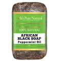 100% African Black Soap - Peppermint Oil