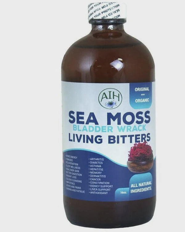 Sea Moss Bladder Wrack Living Bitters 16oz