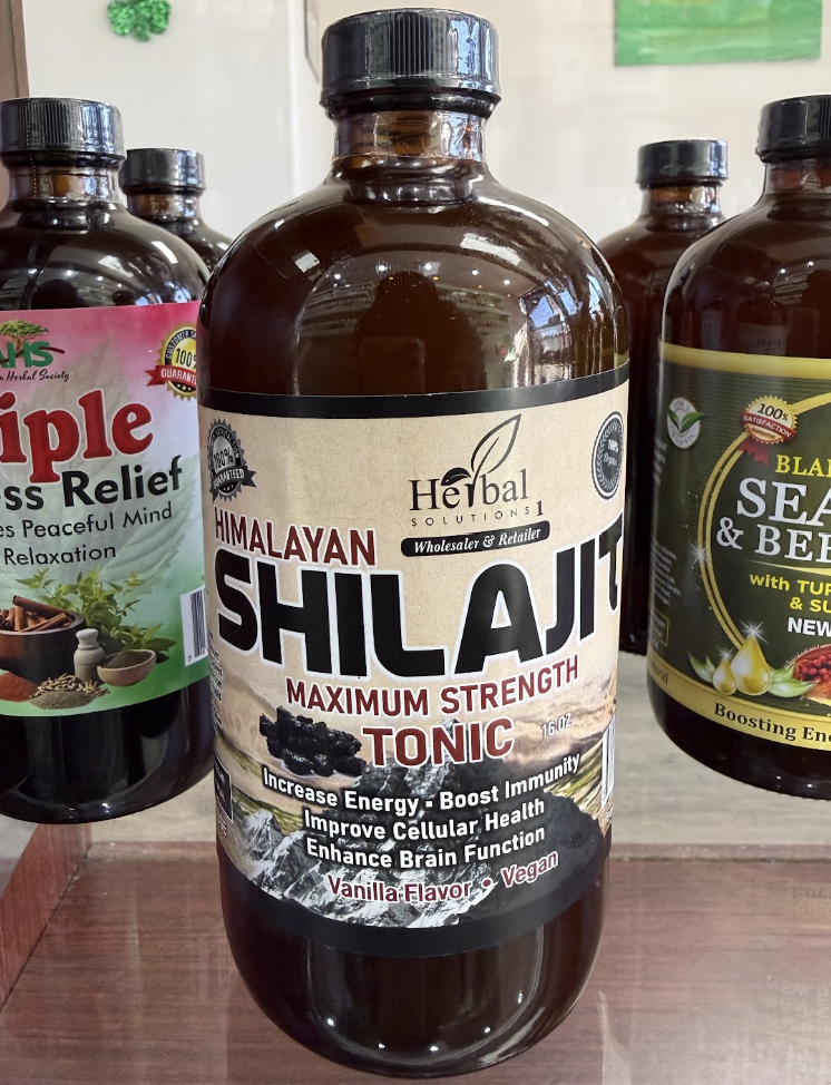 Himalayan Shilajit Max. Strength Tonic  - 16 oz.