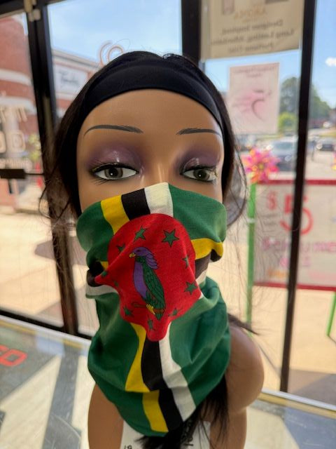 Dominica Flag Neck Gaiter