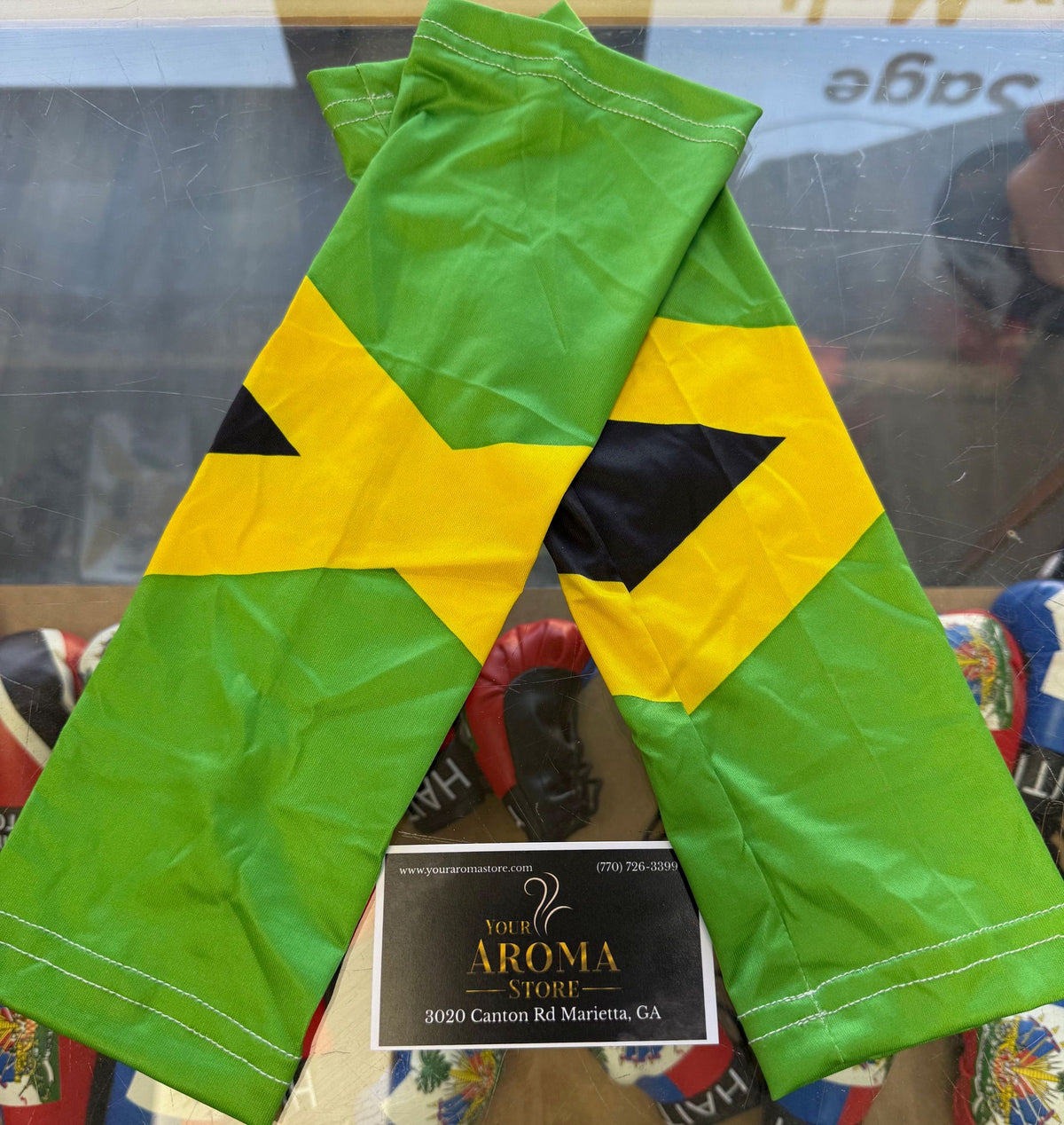 Jamaica Flag Arm Sleeves