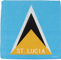St. Lucia Bandana  Flag