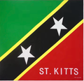 St. Kitts & Nevis Bandana Flag