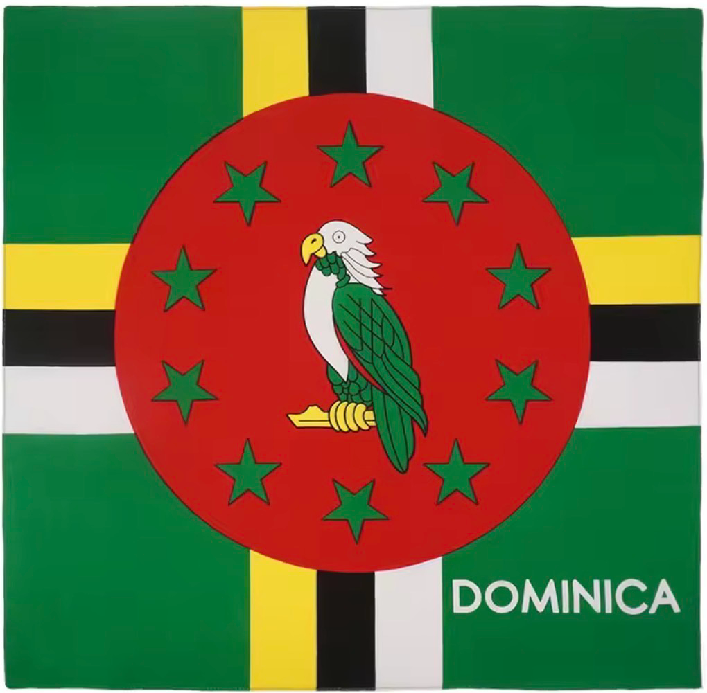 Dominica Bandana Flag