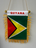Mini Hanging Guyana Flag