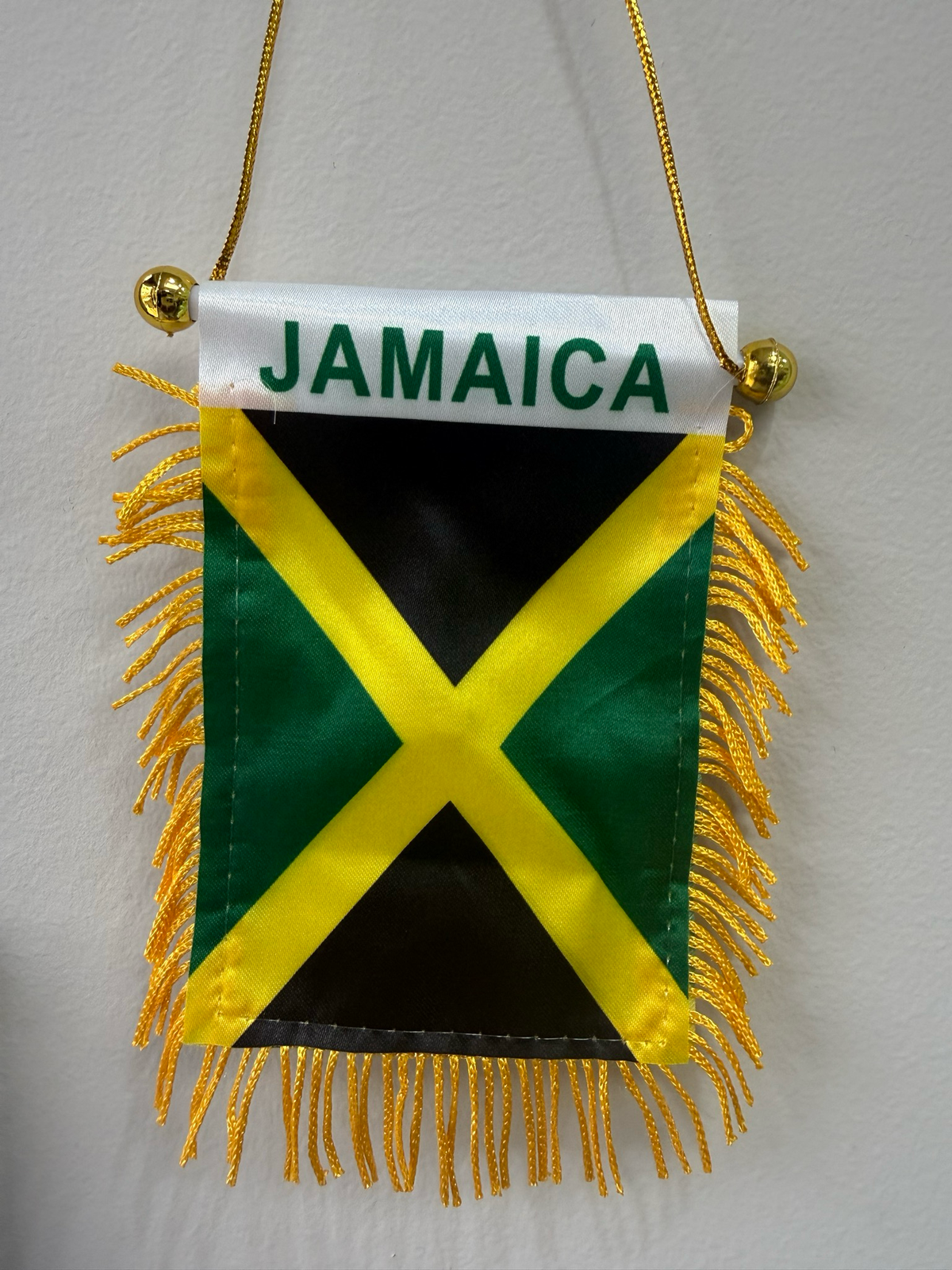 Mini Hanging Jamaica Flag