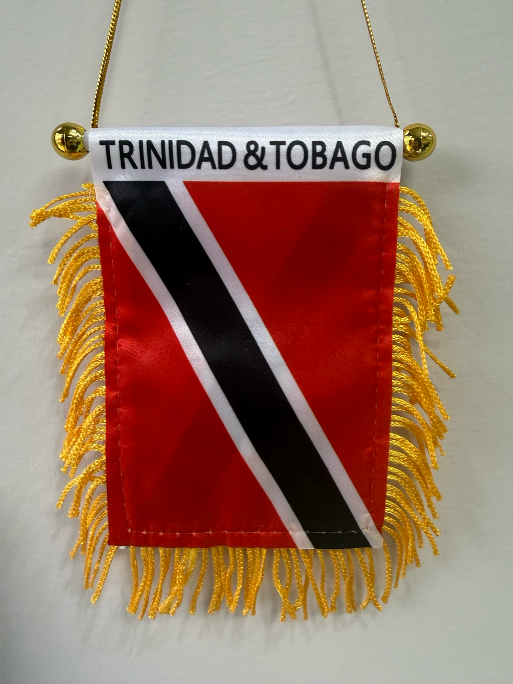 Mini Hanging Trinidad & Tobago Flag