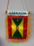 Mini Hanging Grenada Flag