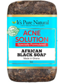 100% African Black Soap - Acne Solution
