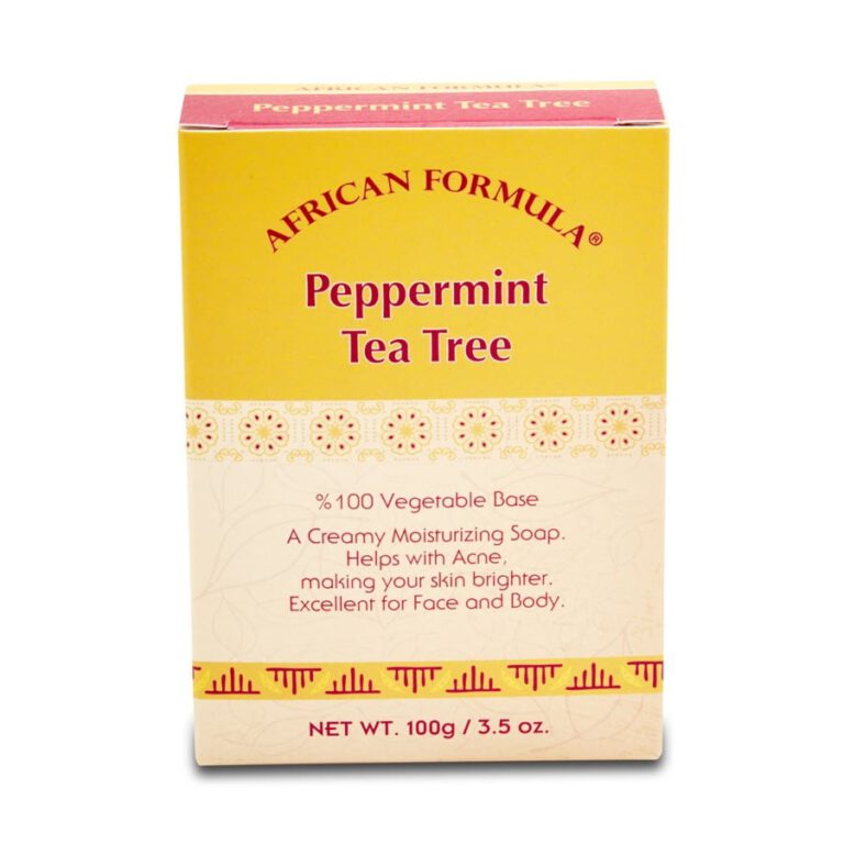 African Formula Peppermint & Tea Tree Soap