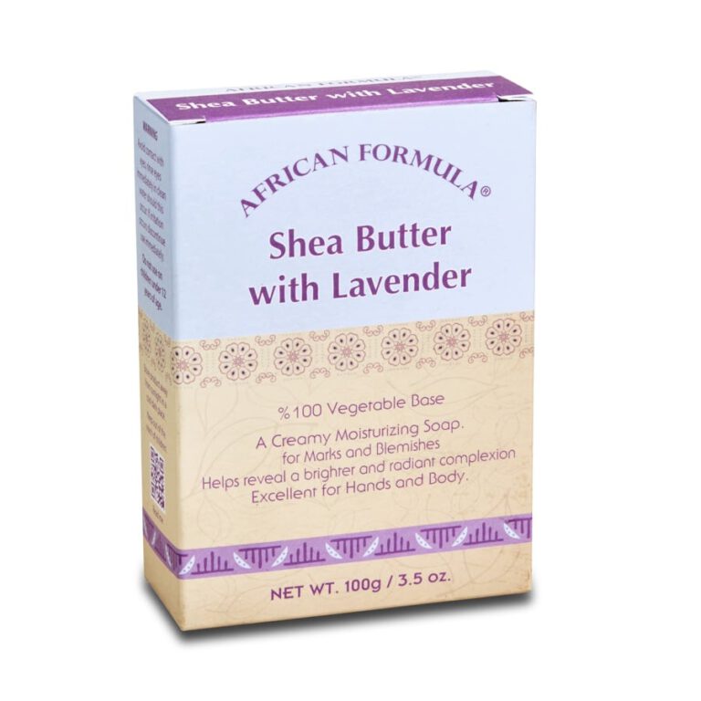 African Formula Shea Butter with Lavender Soap