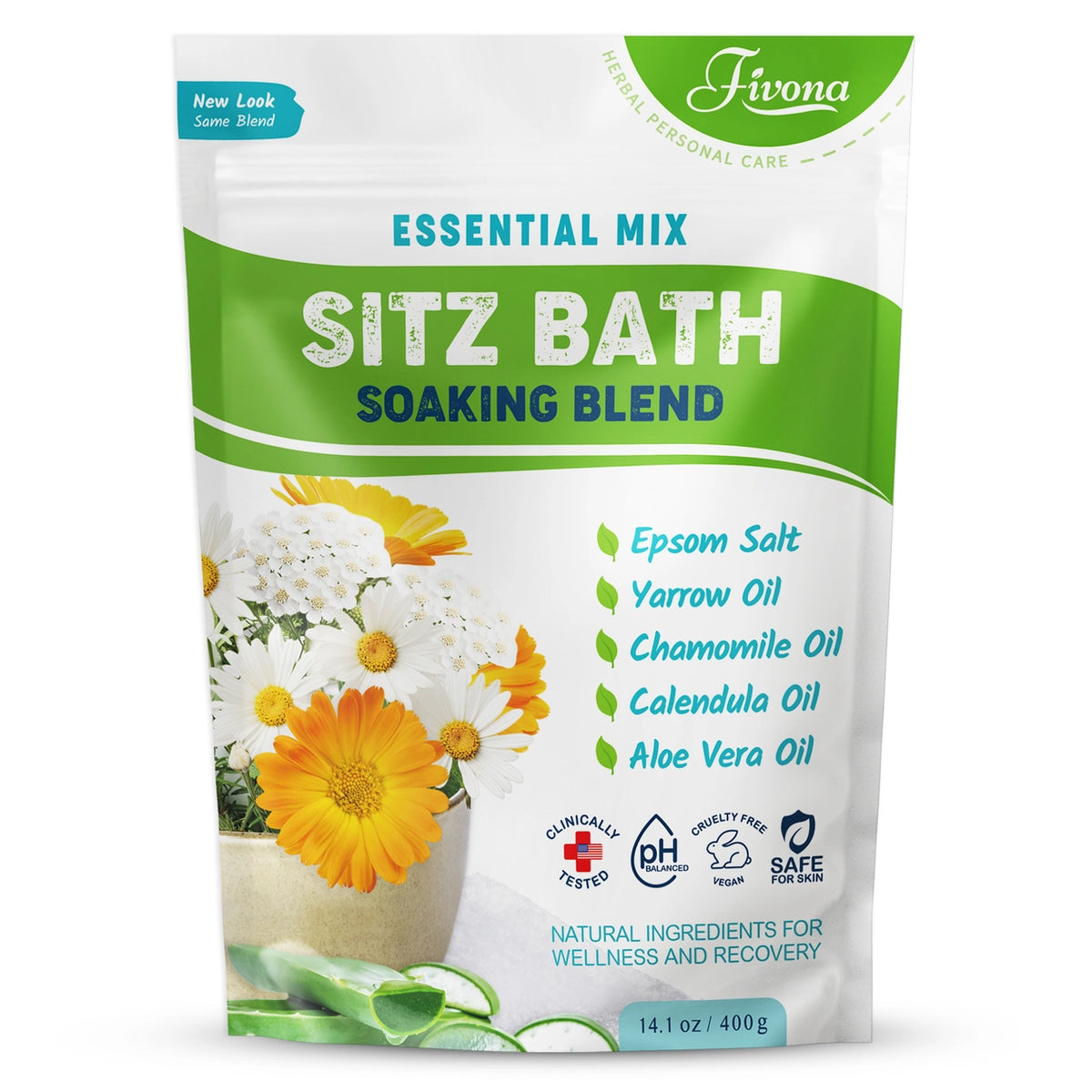 100% Natural Sitz Bath Epsom Salt Soak