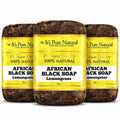 100% African Black Soap - Lemongrass