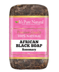 100% African Black Soap - Rosemary