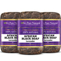 100% African Black Soap - Lavender