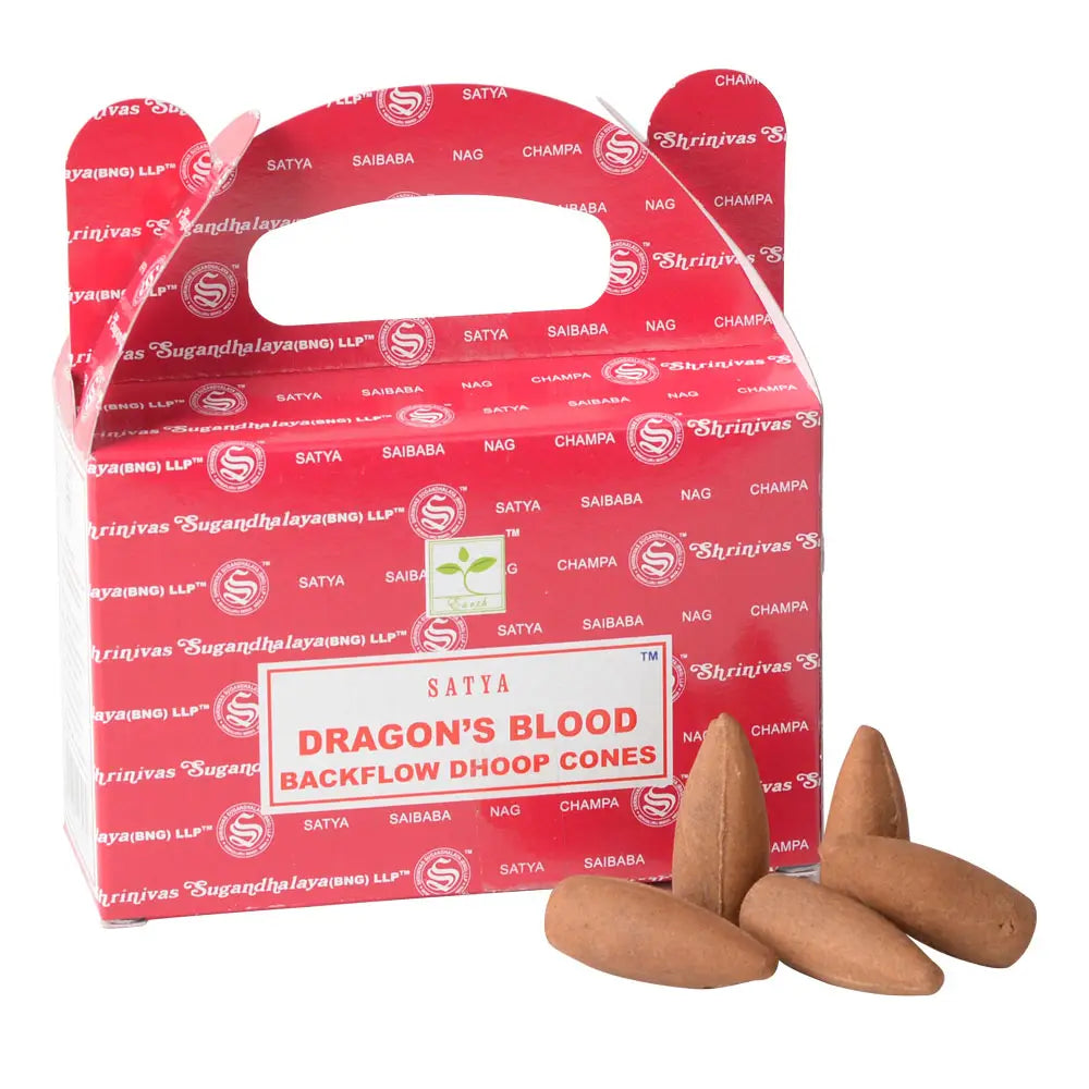Satya Backflow Incense Cones