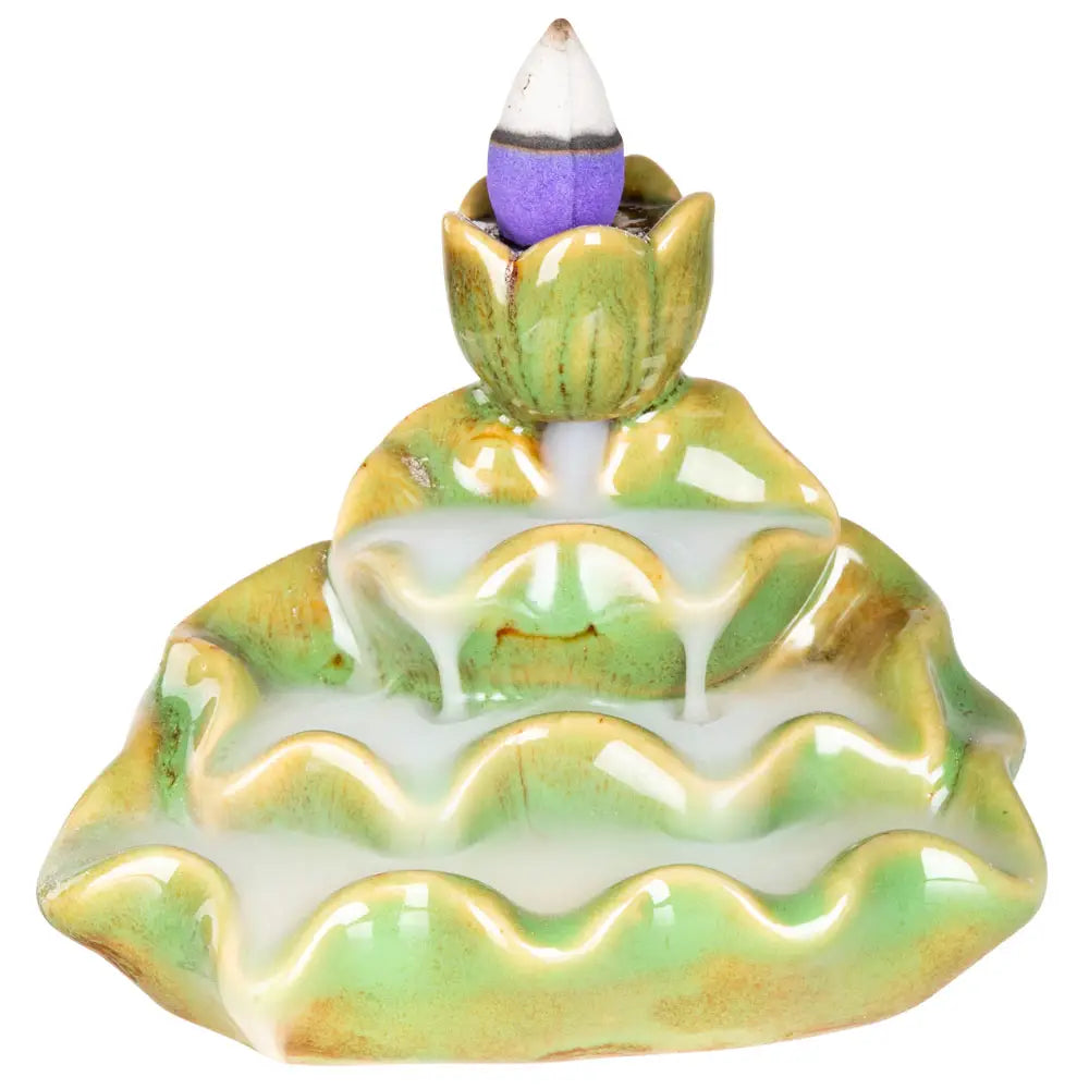 Lotus Backflow Incense Cone Burner