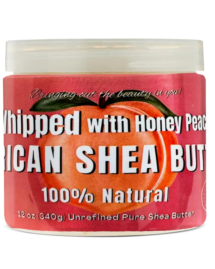 Whipped Shea Butter - Honey Peach 12oz