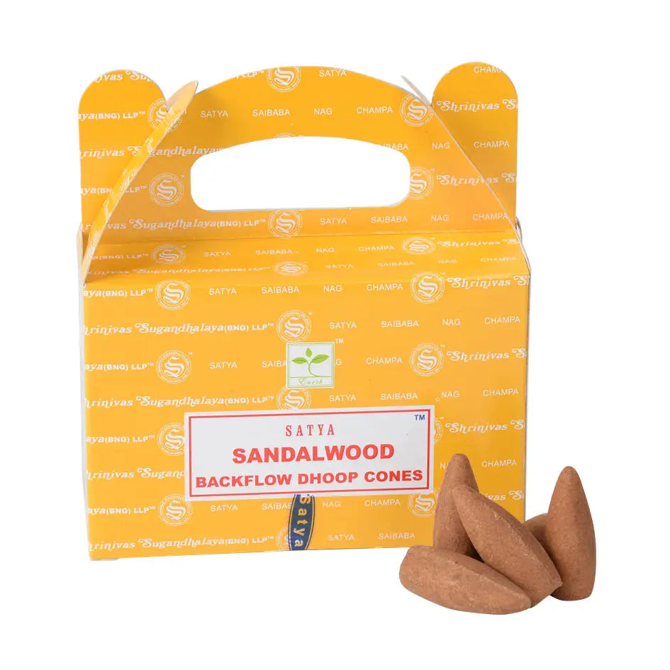 Satya Backflow Incense Cones