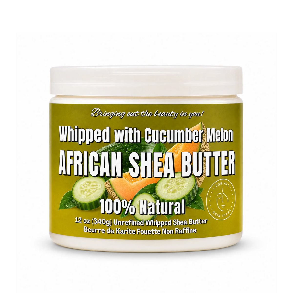 Whipped Shea Butter - Cucumber Melon 6oz