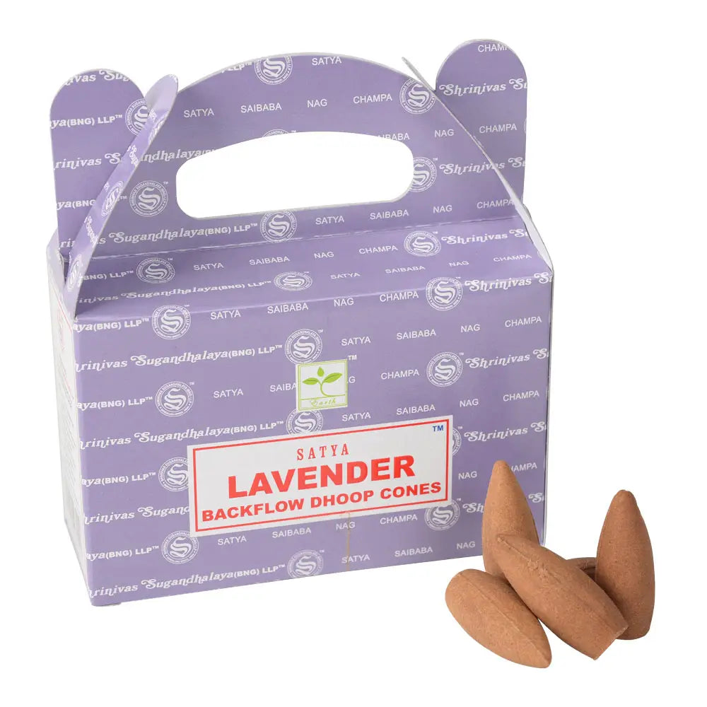 Satya Backflow Incense Cones