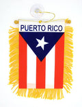 Mini Hanging Puerto Rico Flag