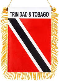 Mini Hanging Trinidad & Tobago Flag