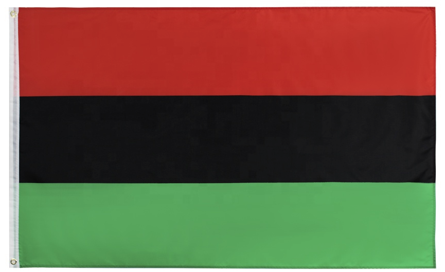 Large Pan-African Flag 3ftx5ft